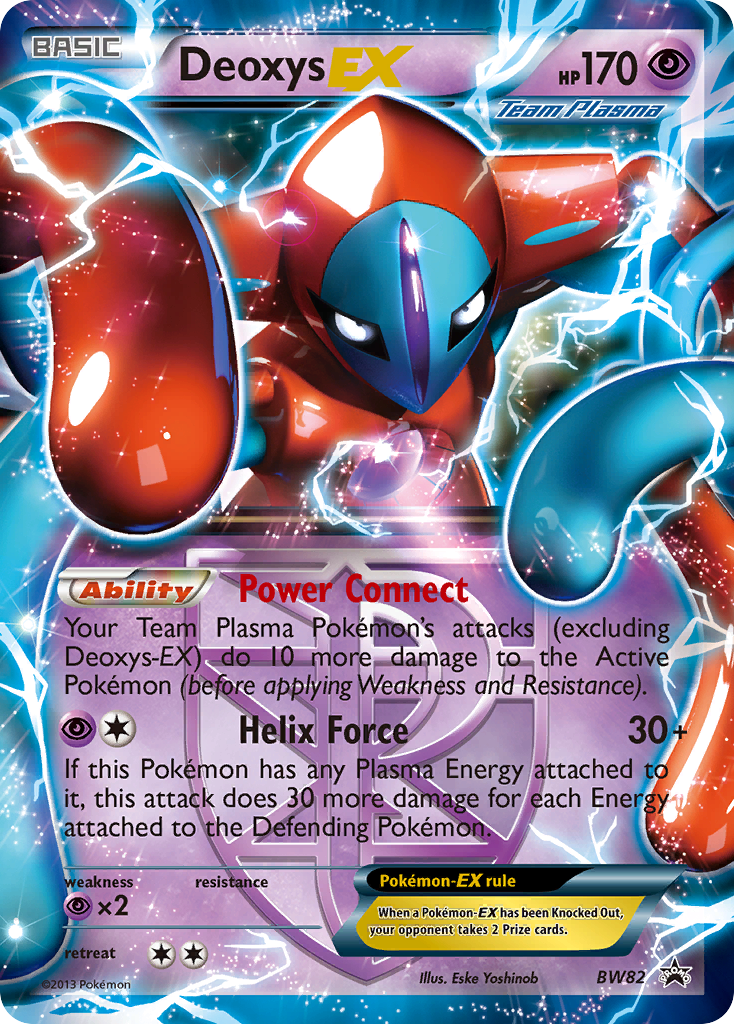 Deoxys EX (BW82) [Black & White: Black Star Promos] | North Valley Games
