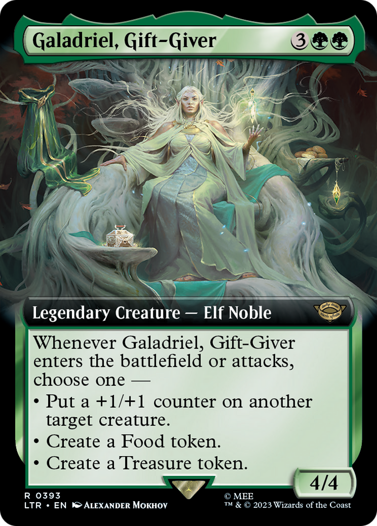Galadriel, Gift-Giver (Extended Art) [The Lord of the Rings: Tales of Middle-Earth] | North Valley Games