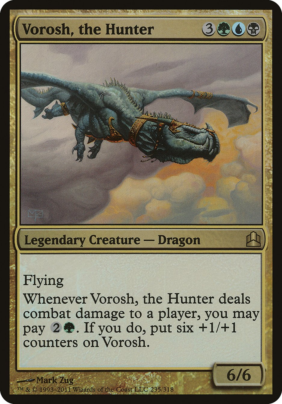 Vorosh, the Hunter (Oversized) [Commander 2011 Oversized] | North Valley Games