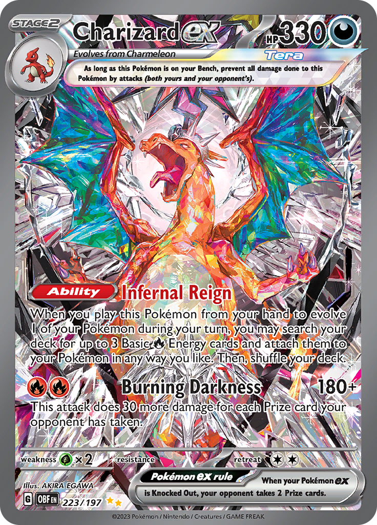 Charizard ex (223/197) [Scarlet & Violet: Obsidian Flames] | North Valley Games