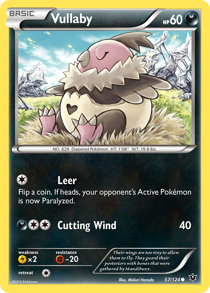 Vullaby (57/124) [XY: Fates Collide] | North Valley Games
