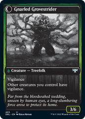 Dormant Grove // Gnarled Grovestrider [Innistrad: Double Feature] | North Valley Games
