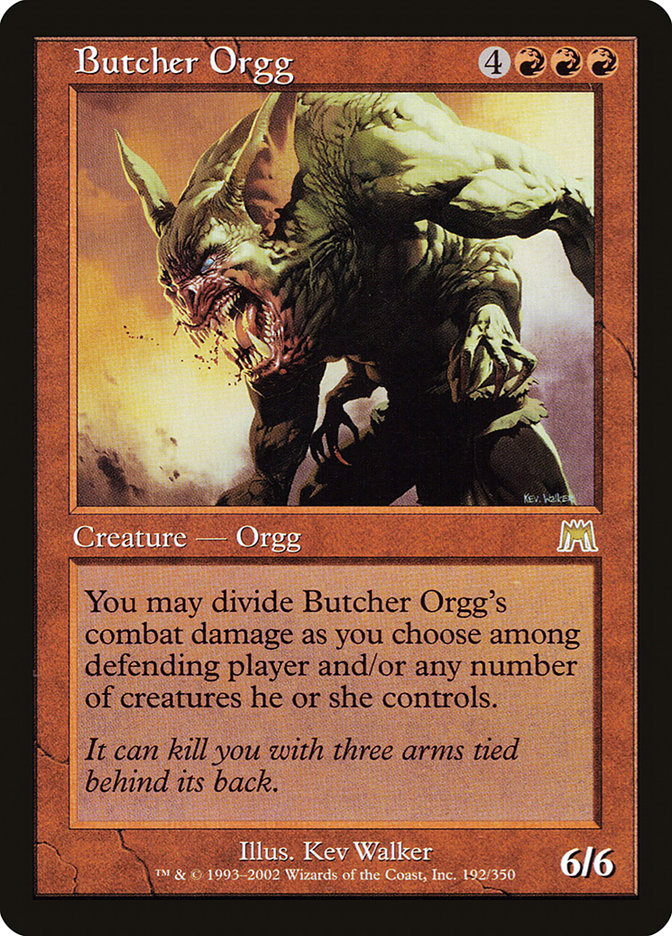 Butcher Orgg [Onslaught] | North Valley Games