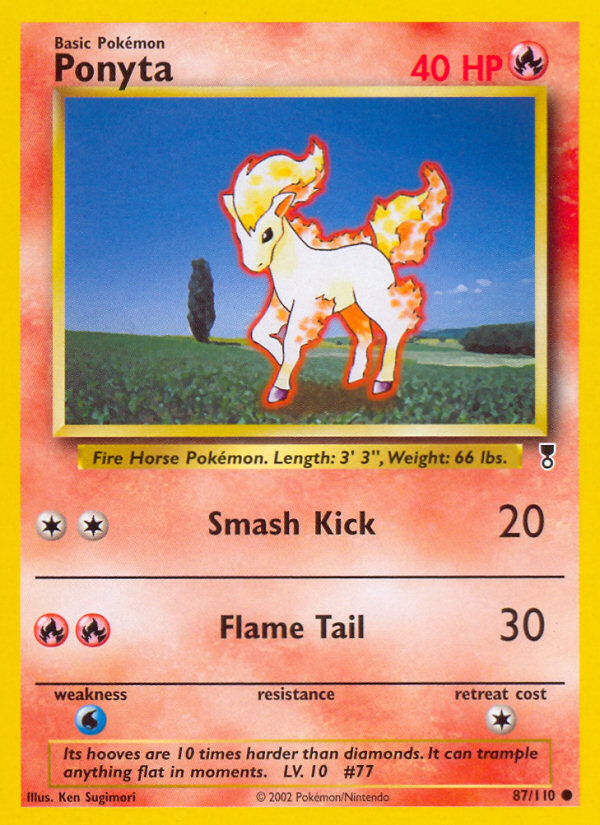 Ponyta (87/110) [Legendary Collection] | North Valley Games