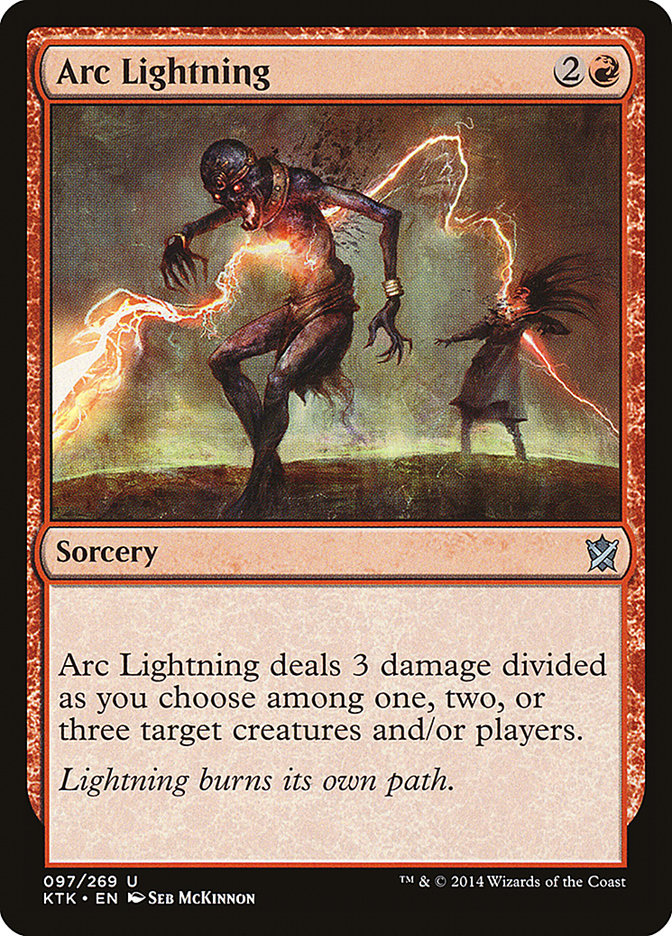 Arc Lightning [Khans of Tarkir] | North Valley Games