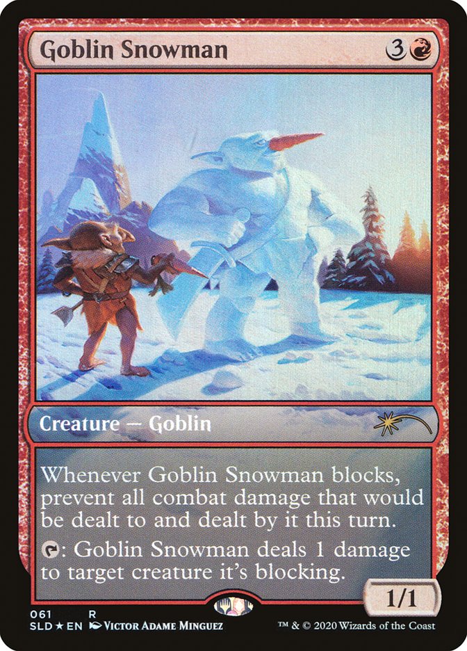 Goblin Snowman [Secret Lair Drop Series] | North Valley Games