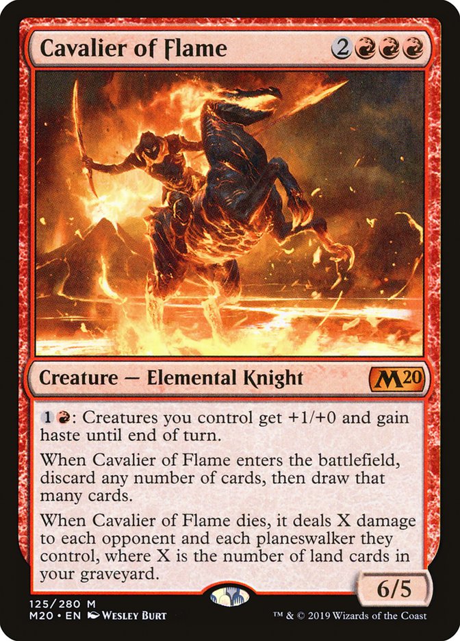 Cavalier of Flame [Core Set 2020] | North Valley Games