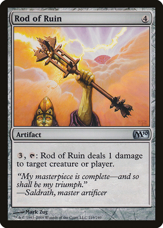 Rod of Ruin [Magic 2010] | North Valley Games