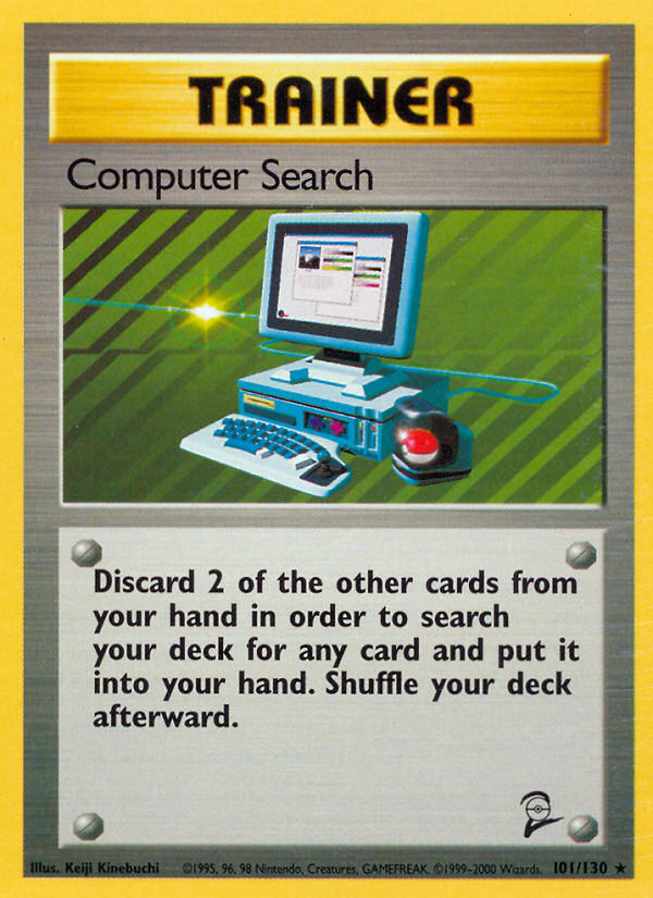 Computer Search (101/130) [Base Set 2] | North Valley Games