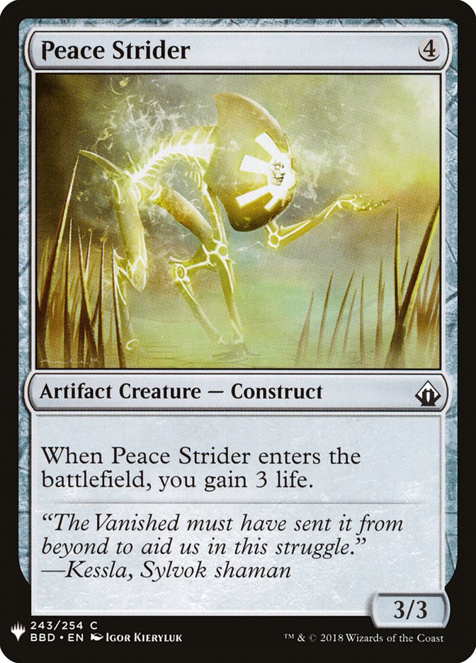 Peace Strider [Mystery Booster] | North Valley Games