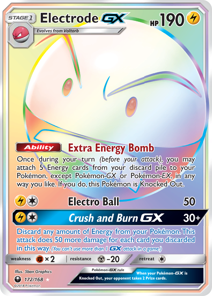 Electrode GX (172/168) [Sun & Moon: Celestial Storm] | North Valley Games