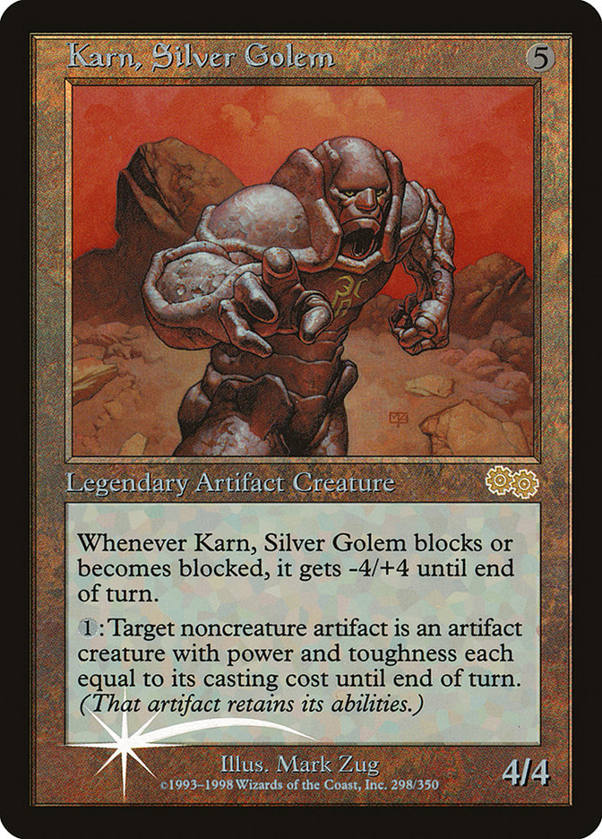 Karn, Silver Golem [Arena League 1999] | North Valley Games