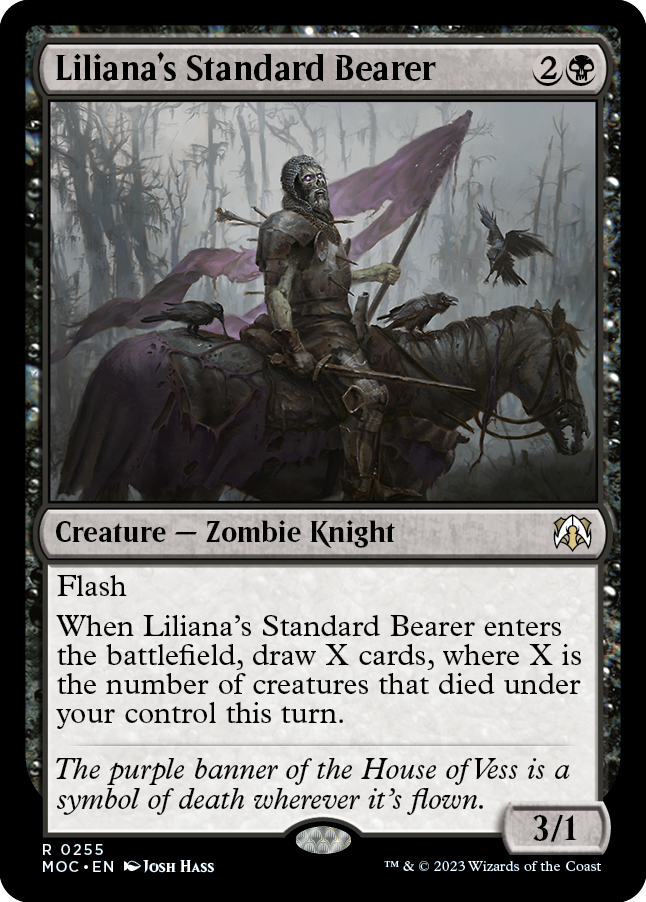 Liliana's Standard Bearer [March of the Machine Commander] | North Valley Games