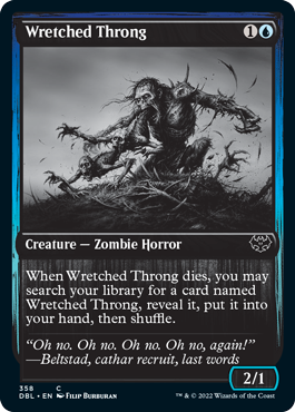 Wretched Throng [Innistrad: Double Feature] | North Valley Games