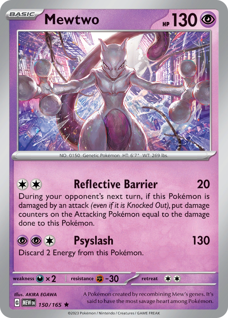 Mewtwo (150/165) [Scarlet & Violet: 151] | North Valley Games