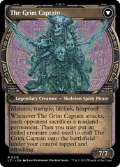 Throne of the Grim Captain // The Grim Captain (Showcase) [The Lost Caverns of Ixalan] | North Valley Games