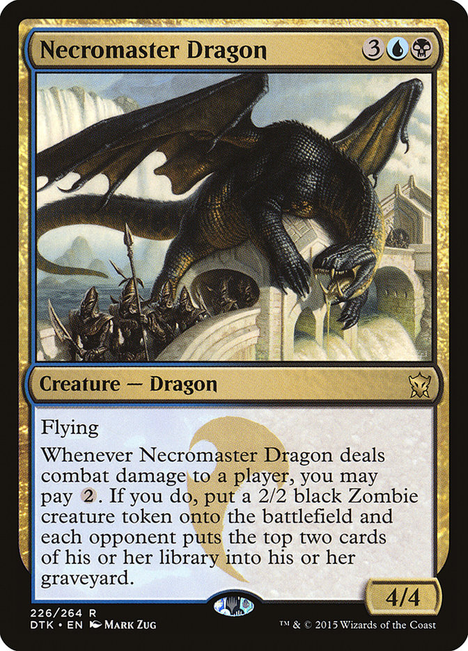 Necromaster Dragon [Dragons of Tarkir] | North Valley Games