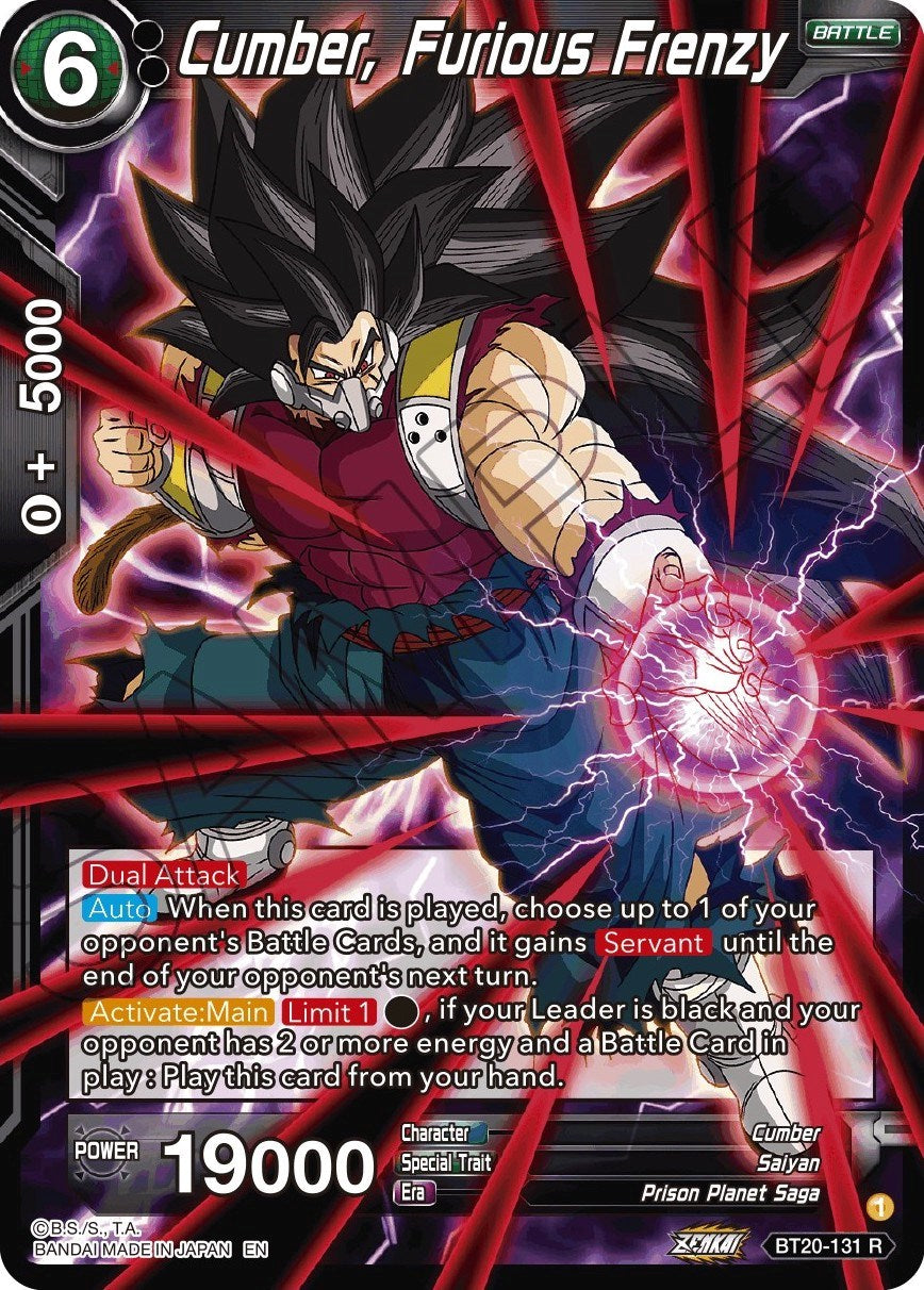Cumber, Furious Frenzy (BT20-131) [Power Absorbed] | North Valley Games