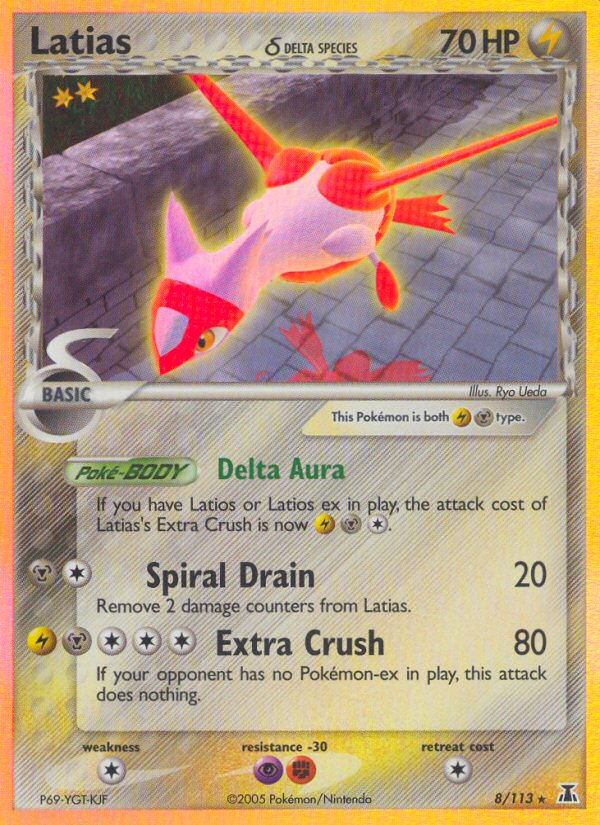 Latias (8/113) (Delta Species) [EX: Delta Species] | North Valley Games