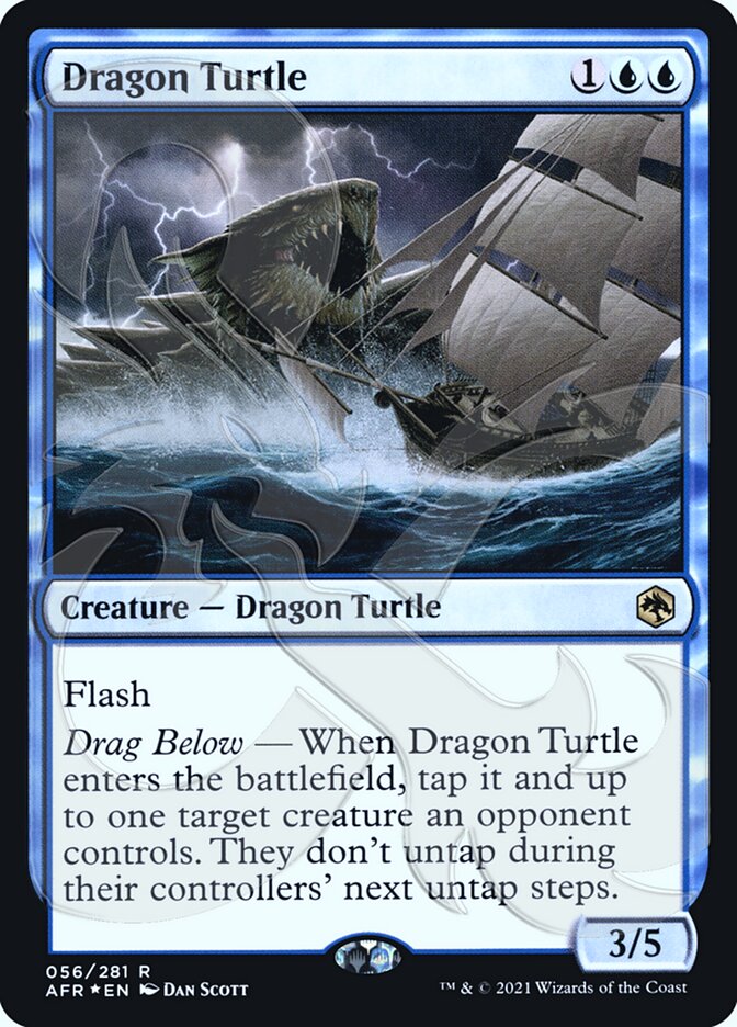 Dragon Turtle (Ampersand Promo) [Dungeons & Dragons: Adventures in the Forgotten Realms Promos] | North Valley Games