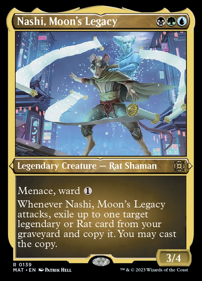 Nashi, Moon's Legacy (Foil Etched) [March of the Machine: The Aftermath] | North Valley Games