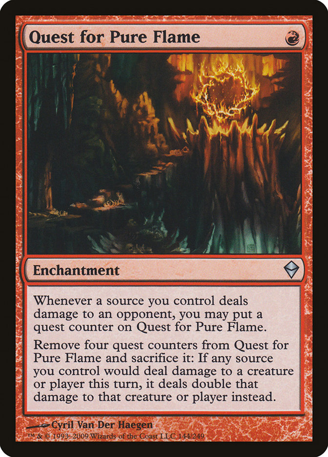 Quest for Pure Flame [Zendikar] | North Valley Games