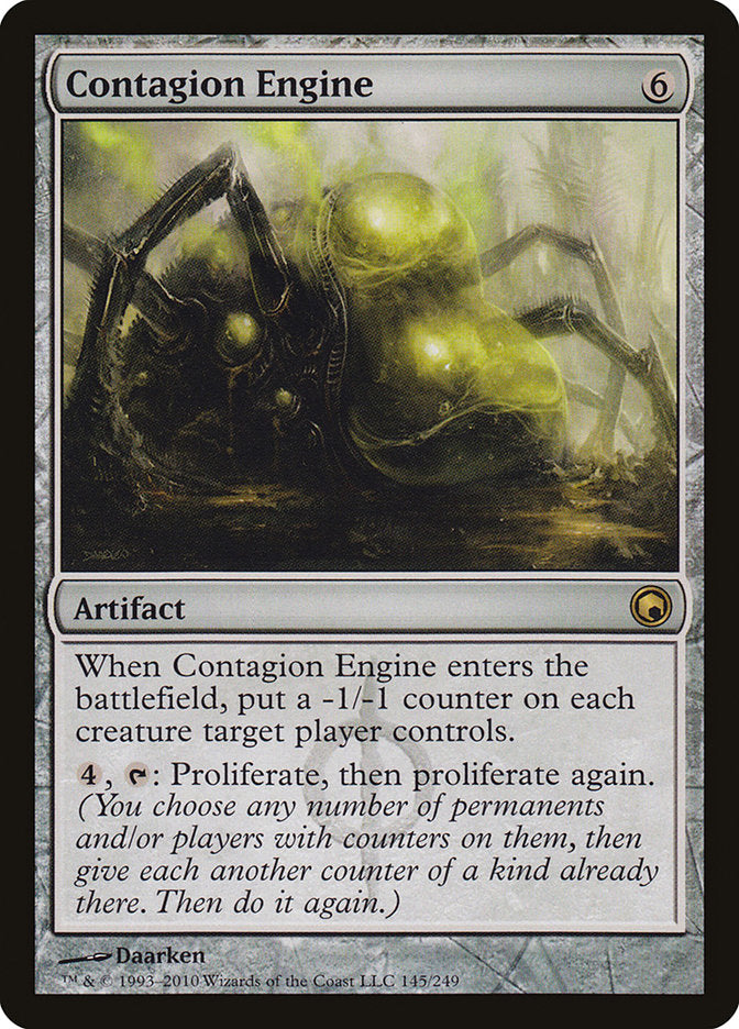 Contagion Engine [Scars of Mirrodin] | North Valley Games