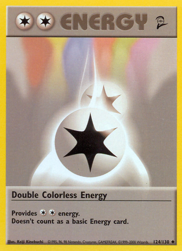 Double Colorless Energy (124/130) [Base Set 2] | North Valley Games