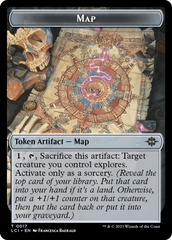 Map // Angel Double-Sided Token [The Lost Caverns of Ixalan Tokens] | North Valley Games
