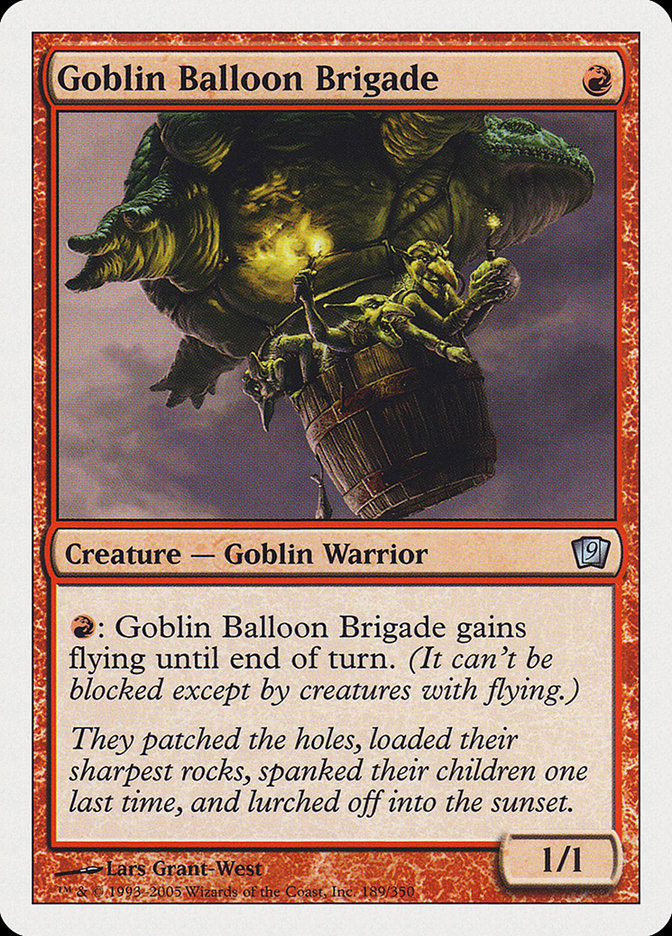 Goblin Balloon Brigade [Ninth Edition] | North Valley Games