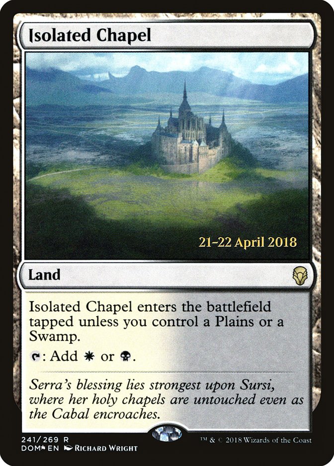 Isolated Chapel [Dominaria Prerelease Promos] | North Valley Games