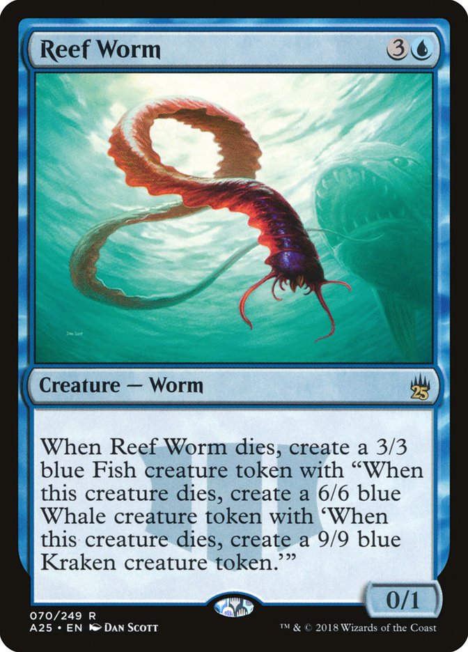 Reef Worm [Masters 25] | North Valley Games