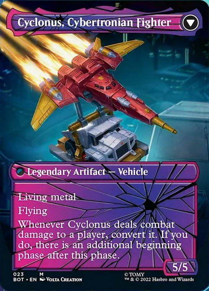 Cyclonus, the Saboteur // Cyclonus, Cybertronian Fighter (Shattered Glass) [Transformers] | North Valley Games
