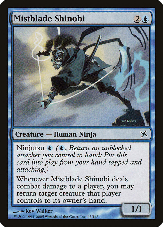 Mistblade Shinobi [Betrayers of Kamigawa] | North Valley Games