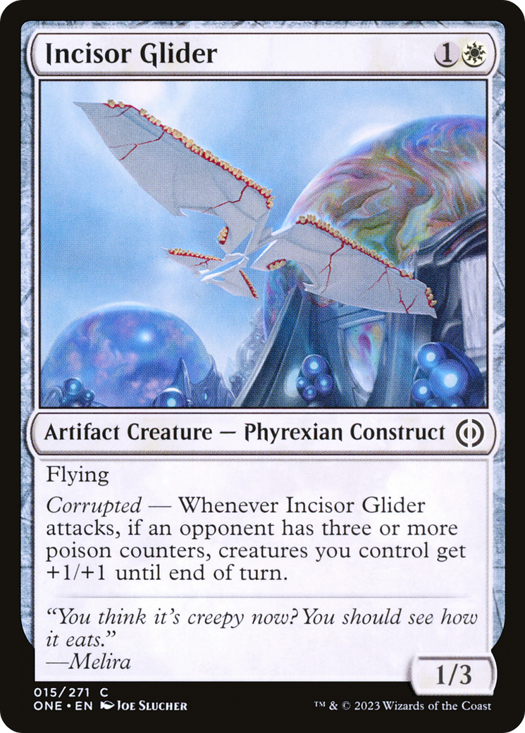 Incisor Glider [Phyrexia: All Will Be One] | North Valley Games