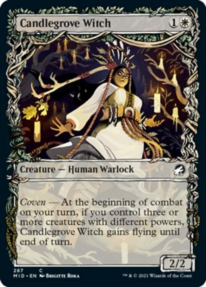 Candlegrove Witch (Showcase Equinox) [Innistrad: Midnight Hunt] | North Valley Games