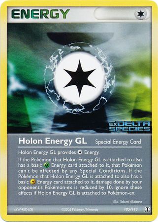 Holon Energy GL (105/113) (Stamped) [EX: Delta Species] | North Valley Games