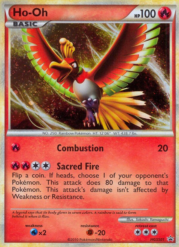 Ho-Oh (HGSS01) [HeartGold & SoulSilver: Black Star Promos] | North Valley Games