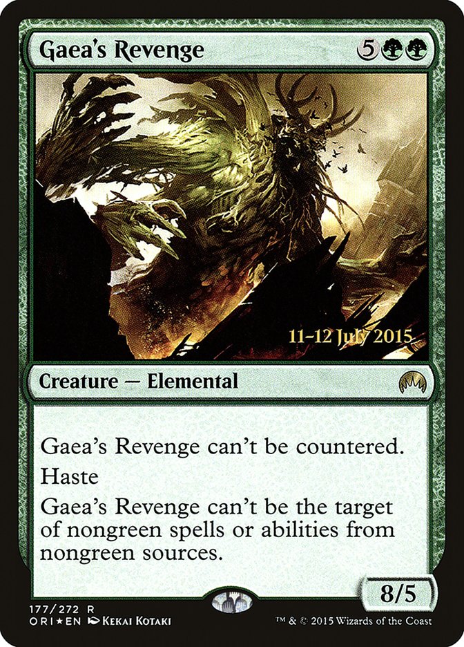 Gaea's Revenge [Magic Origins Prerelease Promos] | North Valley Games