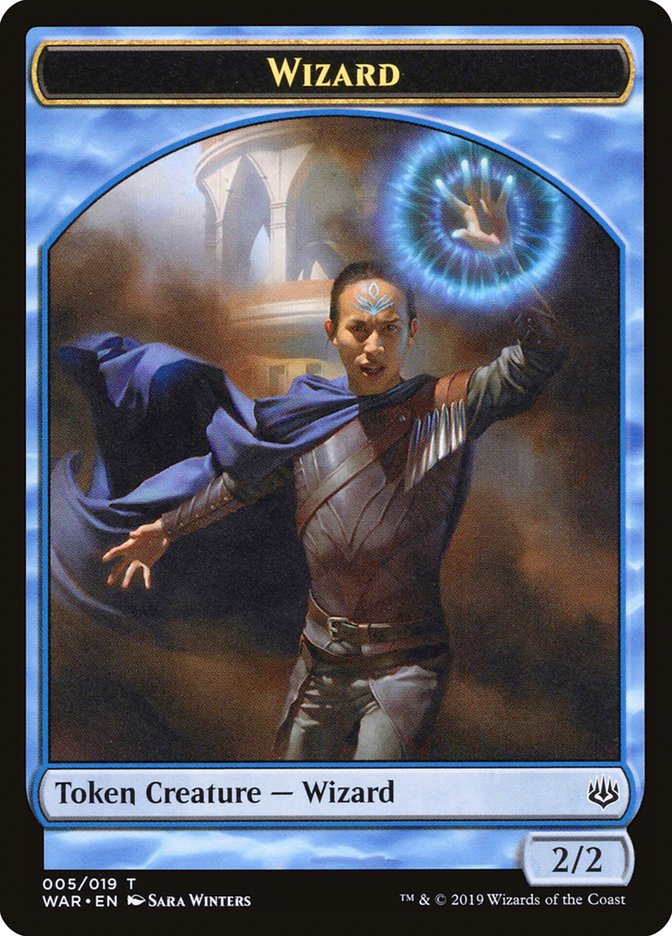 Wizard Token [War of the Spark Tokens] | North Valley Games
