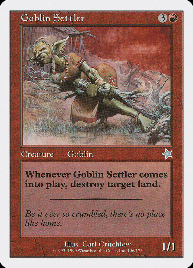 Goblin Settler [Starter 1999] | North Valley Games