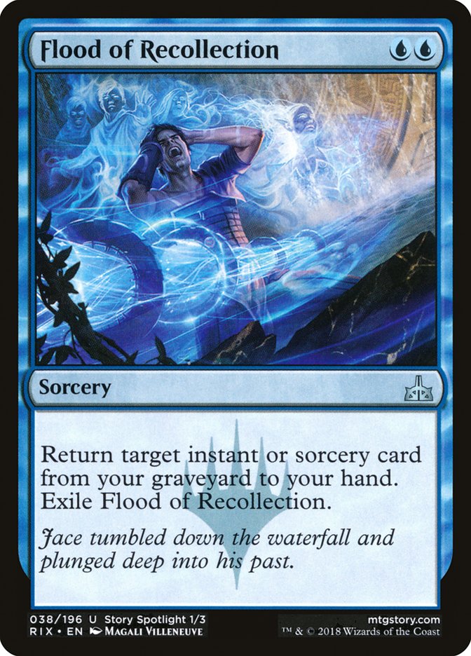 Flood of Recollection [Rivals of Ixalan] | North Valley Games