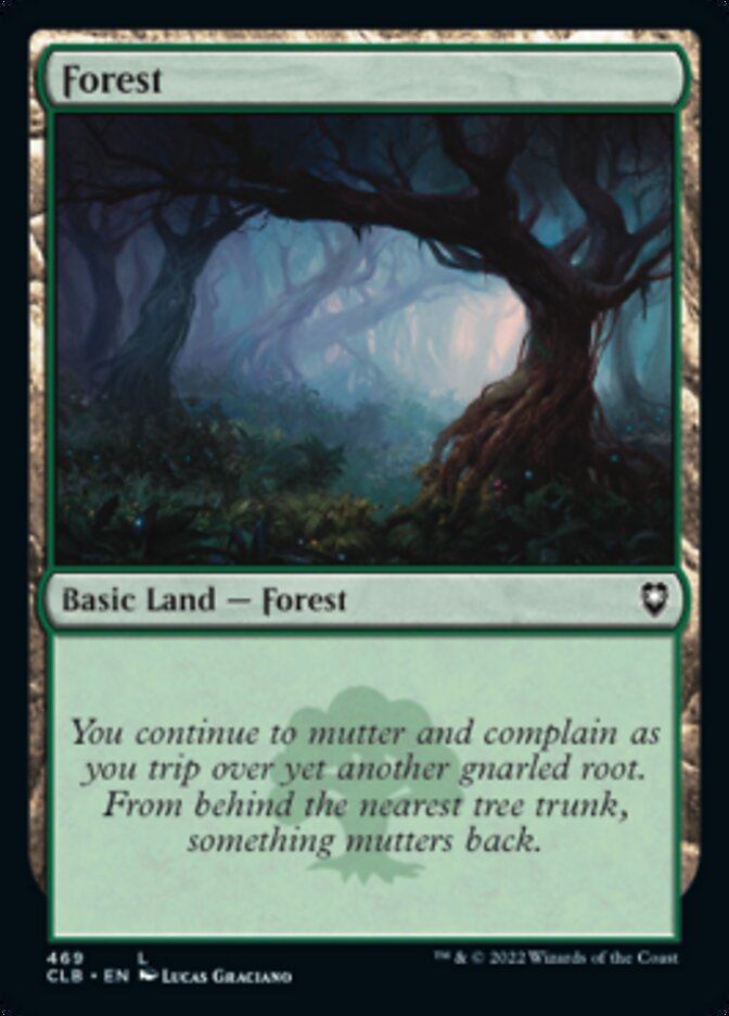 Forest (469) [Commander Legends: Battle for Baldur's Gate] | North Valley Games