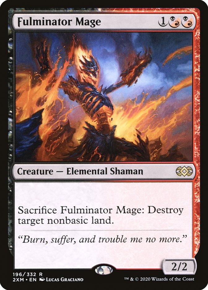 Fulminator Mage [Double Masters] | North Valley Games