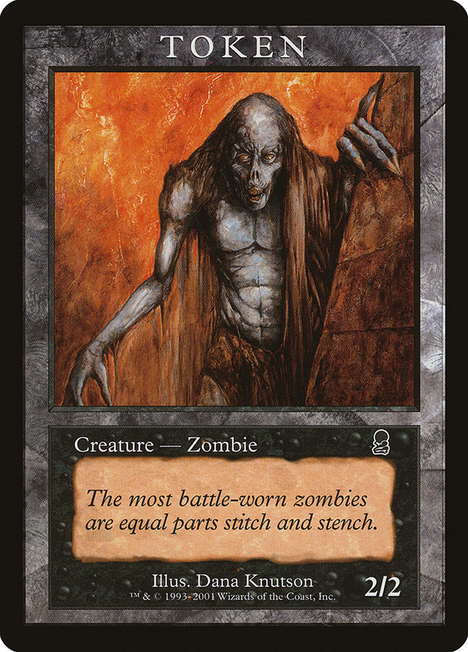 Zombie Token [Magic Player Rewards 2002] | North Valley Games
