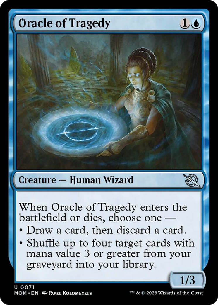 Oracle of Tragedy [March of the Machine] | North Valley Games