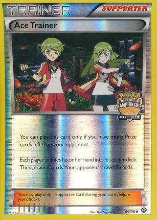 Ace Trainer (69/98) (Regional Championship Promo) [XY: Ancient Origins] | North Valley Games