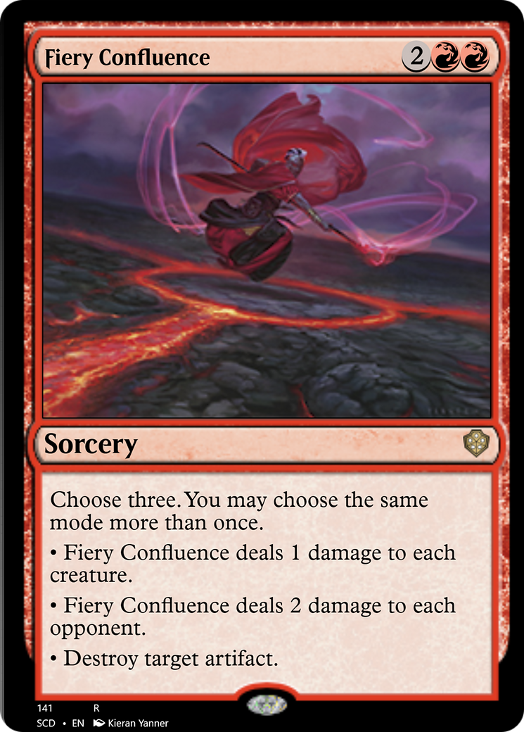 Fiery Confluence [Starter Commander Decks] | North Valley Games