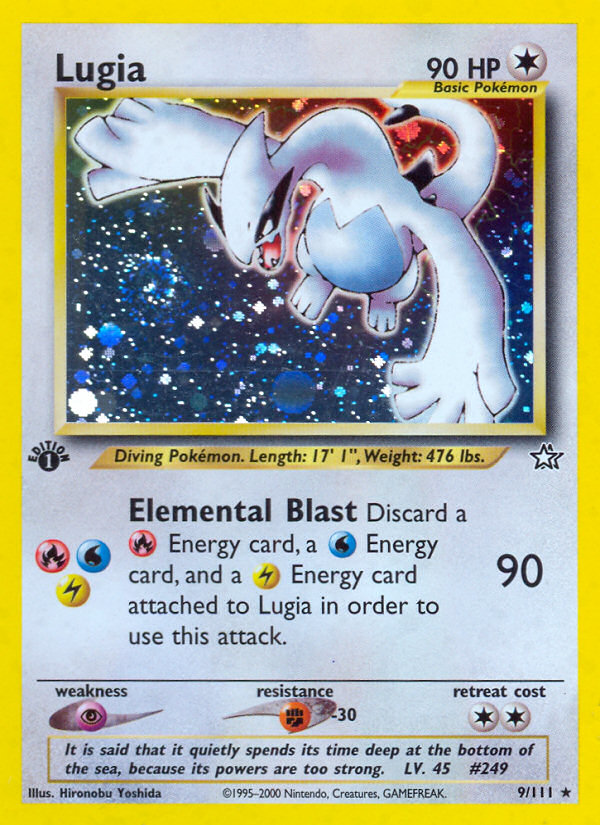 Lugia (9/111) [Neo Genesis 1st Edition] | North Valley Games