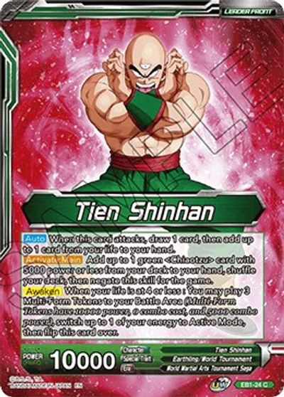 Tien Shinhan // Tien Shinhan, Mysterious Technique (EB1-024) [Battle Evolution Booster] | North Valley Games